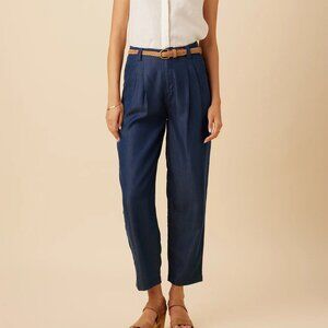 Larisa Denim Tencel Pant L - Amour Vert